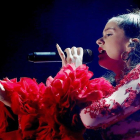 Rosalía, en un concierto