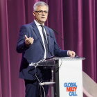 El secretario de Estado de Transportes, Movilidad y Agenda Urbana, David Lucas, inaugura la jornada. ICAL
