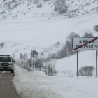 La semana ha comenzado con nuevas nevadas. FERNANDO OTERO