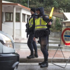 Controles policiales en la frontera de La Jonquera a todos los vehículos procendentes de Francia.