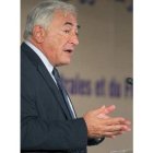 El director general del FMI, Dominique Strauss-Kahn.
