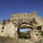 Parte de las ruinas de San Pedro de Eslonza, que el sábado acogerán una misa en latín con canto gregoriano.