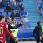 Naranjo fue expulsado sin tan siquiera saltar al terreno de juego en el partido del 31 de diciembre ante el Real Oviedo. AURELIO FLÓREZ