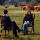 Foto facilitada por RTCyL de la entrevista a García Tejerina.