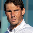 Rafa Nadal, en su centro de formación de tenistas de Manacor (Mallorca).