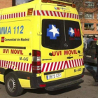 Una ambulancia de Madrid en una foto de archivo.
