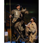 José Sacristán y Fernando Soto como Don Quijote y Sancho en ’Yo soy Don Quijote’.