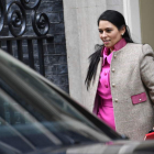 La ministra del Interior británica, Priti Patel.