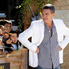Antonio Banderas en el estreno de la película.