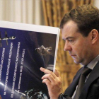 El primer ministro ruso, Dmitry Medvedev