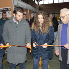 Sen, Santiago, Muñoz, De la Sierra y Díez en la inauguración de la feria. CAMPOS