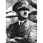 Primer plano de Adolf Hitler, en una imagen antigua.
