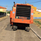 La fresadora ha comenzado a trabajar en las calles Luis Braile y San Marcos. DL