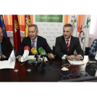 Alejandro Vaquera, Serafín de Abajo, Marcos Cereijo y Francisco Javier Guerra.