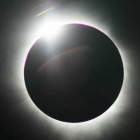 Un eclipse solar total visto desde Sudáfrica, en el 2002.