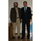Rogelio Blanco junto a Zapatero.