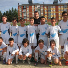 Formación del equipo del Santa Marta que milita en la categoría infantil.