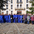 Foto de familia con los 25 alumnos del taller de empleo del Acuartelamiento Santocildes.