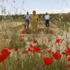 La alcaldesa de Mansilla de las Mulas, el alcalde de Villasabariego y el de Mansilla Mayor.