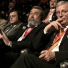 Los representantes sindicales europeos, durante un momento del encuentro celebrado en Sevilla
