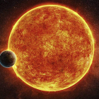 Fotografía facilitada por el ESO, del exoplaneta LHS 1140b. EFE