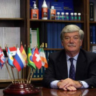 José Antonio del Pino, ayer en su despacho de Madrid.