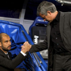 Mourinho y Guardiola, pulso por el mejor técnico del 2011.