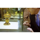 El cáliz de Doña Urraca, expuesto en el museo de San Isidoro