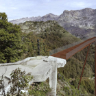 Recreación virtual de la ampliación del mirador de Piedrashitas en Panderrueda. CAMPOS