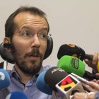El secretario de Organización de Podemos, Pablo Echenique. GALAN