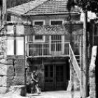 Imagen de la casa donde murió la niña, en la aldea de Allariz, en Orense