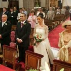 Los periodistas se casaron ayer en la Basílica de La Encina