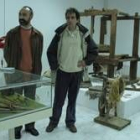 El concejal Enrique Soto y el comisario de la exposición, José Ore