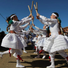 Los danzantes de Pobladura en la fiesta del Voto. SECUNDINO PÉREZ