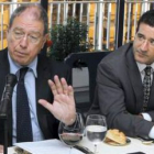 Los presidente de Cofar, Eduardo Antonja, y el de CEJ, Fernando Henar.