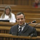 Oscar Pistorius, el pasado 8 de julio, durante el juicio en Pretoria.