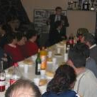 El director provincial de Educación cenando con los vecinos de Modino