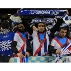Los aficionados de la Deportiva tendrán que esperar hasta la tercera ronda para disfrutar de la Copa en El Toralín. LUIS DE LA MATA