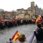 Concentración en Botines por la 'unidad de España'.