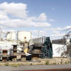 Las instalaciones presentan un estado de abandono.
