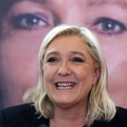 Marine Le Pen, este lunes.