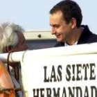 Zapatero volvió ayer a Doñana, un lugar al que ya ha acudido con anterioridad en otras vacaciones