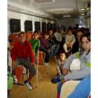 Los más jóvenes, en el interior del parlabús