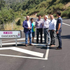 Tramo arreglado de la carretera de Lorenzana. DL