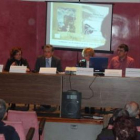 Flórez, Gordaliza, Ajenjo, Arias, García y Bobis, en la presentación.