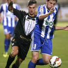 Un momento del partido entre Cultural y Deportiva.