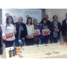 Ganadores y jurado posan tras la entrega de los premios. DL
