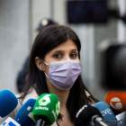 La portavoz de ERC, Marta Vilalta. LUCA PIERGIOVANNI