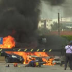 Explosión en un complejo hotelero en la capital de Kenya, Nairobi.