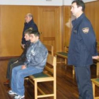 Imagen de un juicio por robo en una de las salas de Palacio de Justicia de Ponferrada.